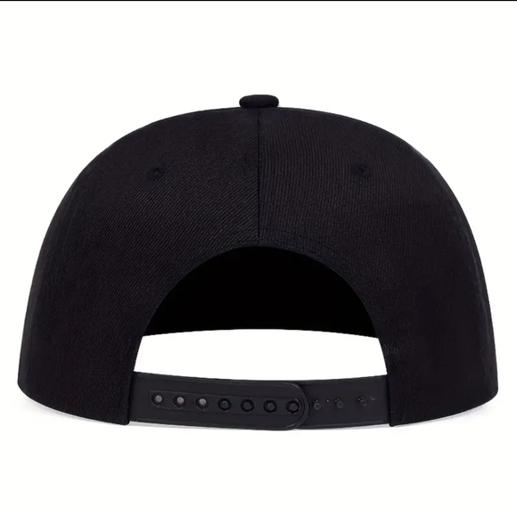 Unisex Anime Cross Embroidery Snapback Hat: Stylish & Comfortable Baseball Cap - Picture 4 of 4